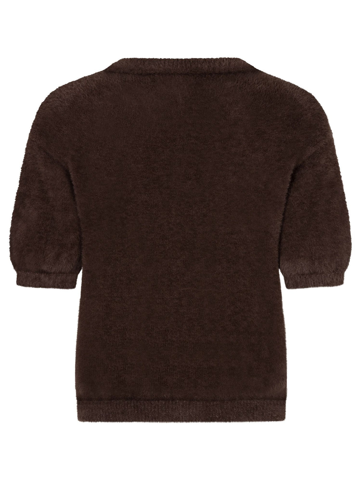 Ydence | Knitted Top Mary | Dark Brown