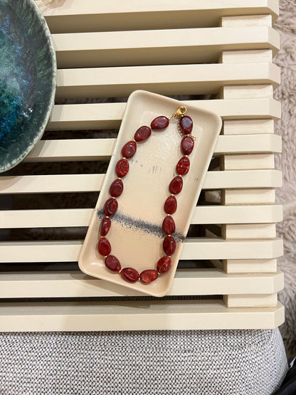 Kralenketting - Nugget kralen