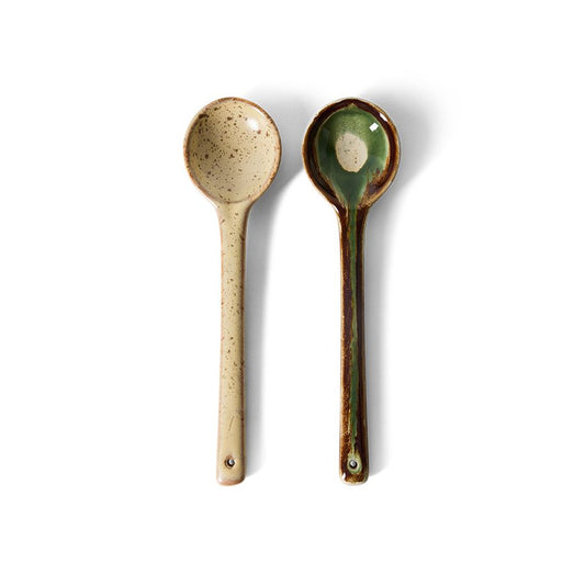 PRE ORDER - HKLIVING - 70s serving spoons - Hills