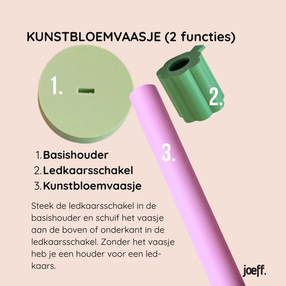 Joeff - Kunstbloemvaasje