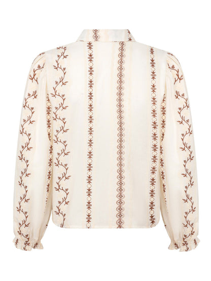 Ydence | Blouse Aline | Ecru