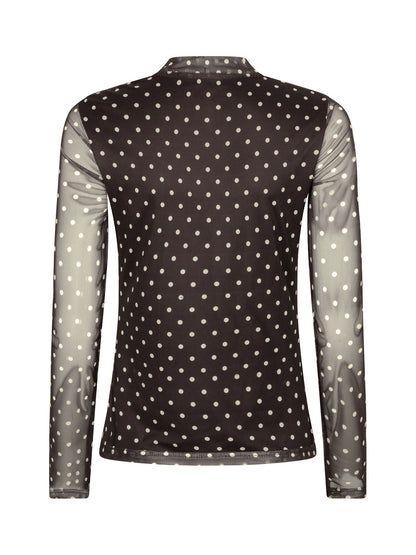 Ydence | Top Bailey | Brown/Ecru