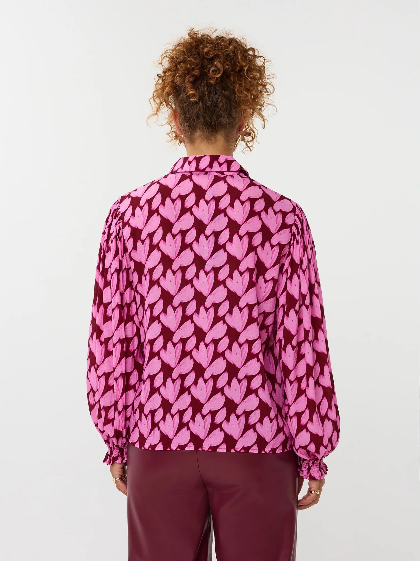 Ydence | Blouse Alyssa | Pink Flower