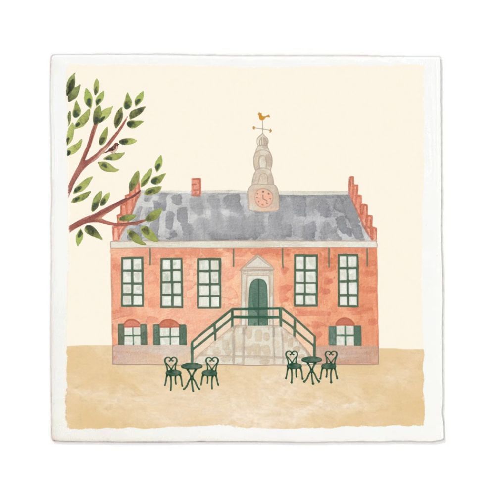 Tegeltje IJsselstein - Oude Stadhuis
