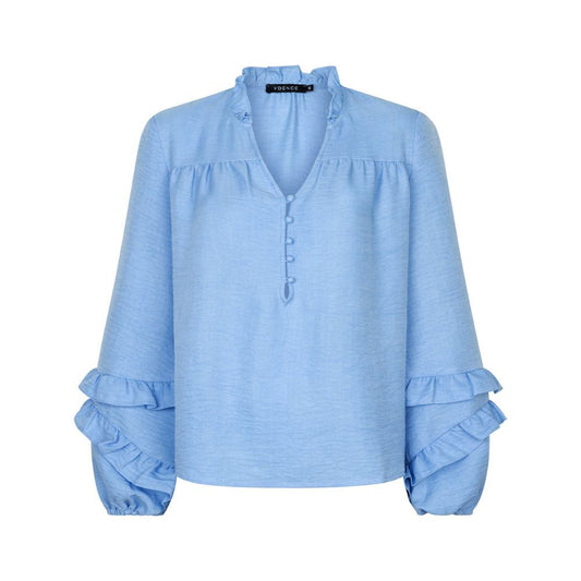 Ydence | Blouse Jacky | Light Blue