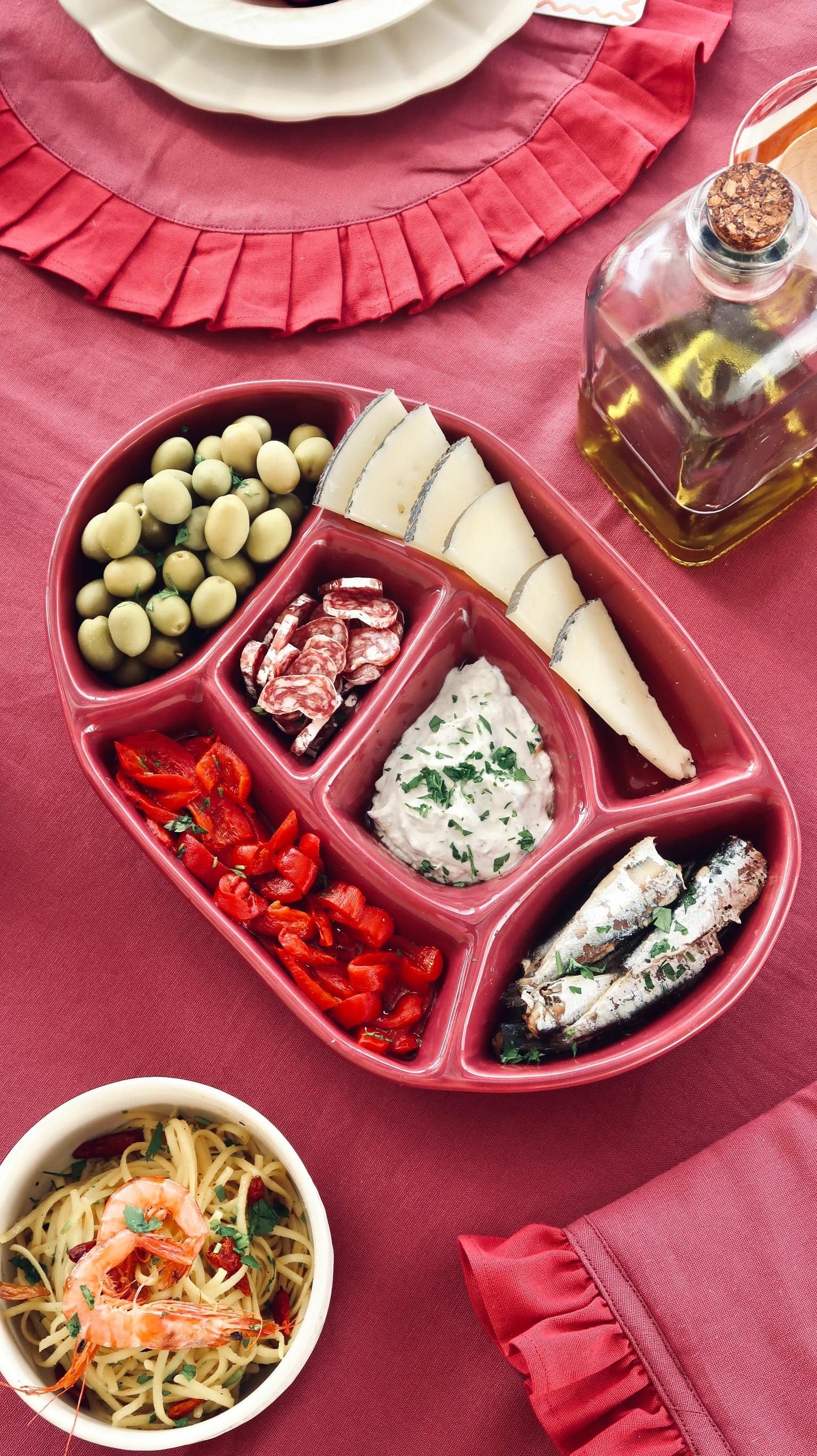 Nine Kitchenware - Snackschotel Burgundy Nova