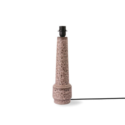 HKLIVING - Retro stoneware lamp base - brown