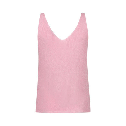 Ydence | Knitted Top Lux | Pink