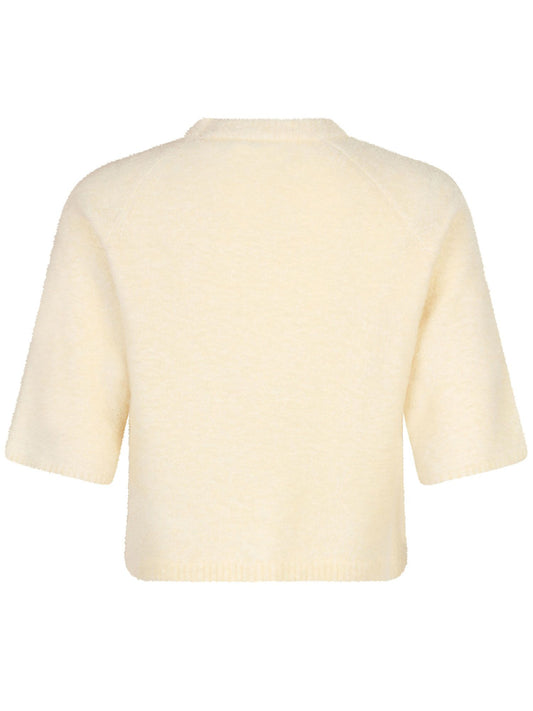 Ydence | Knitted Sweater Bunny | Ecru