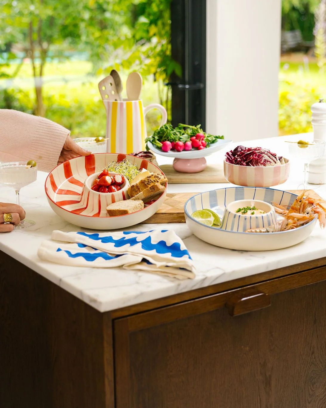 Nine Kitchenware - Chip 'n dip bowl - Lizzy