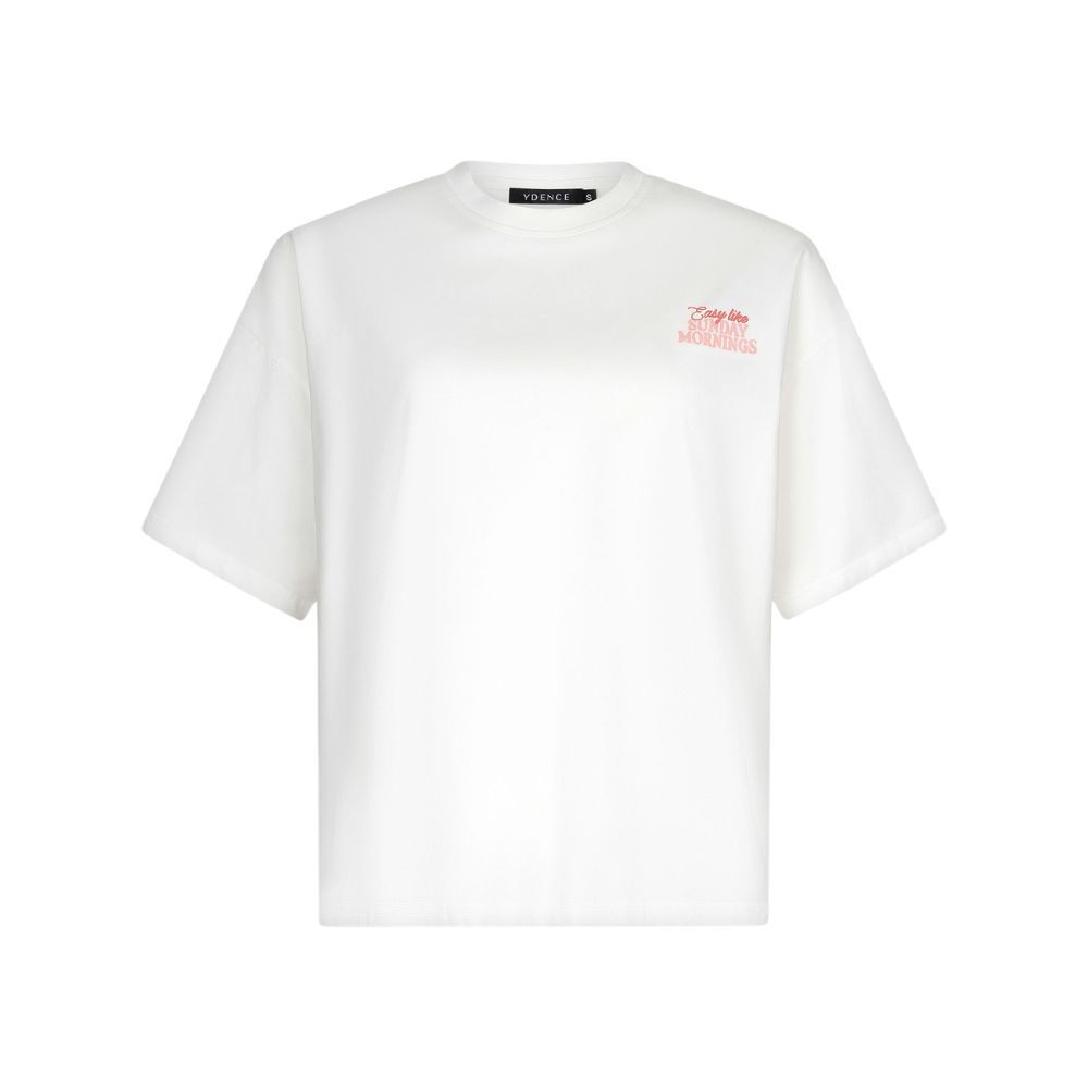 Ydence | T-shirt Sunday mornings | Off-white