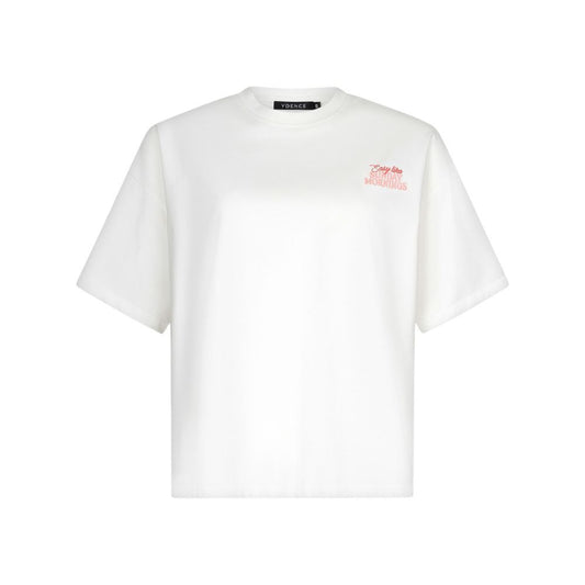 Ydence | T-shirt Sunday mornings | Off-white