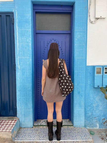 Atelier Tassie - Crossbody Bag - The Cacao Dot