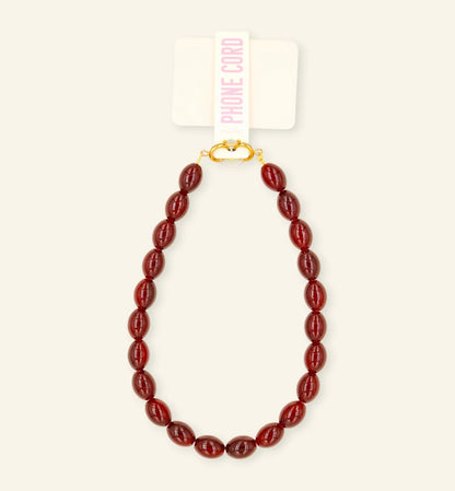 Mable Happiness - Phone Cord - Garnet Love