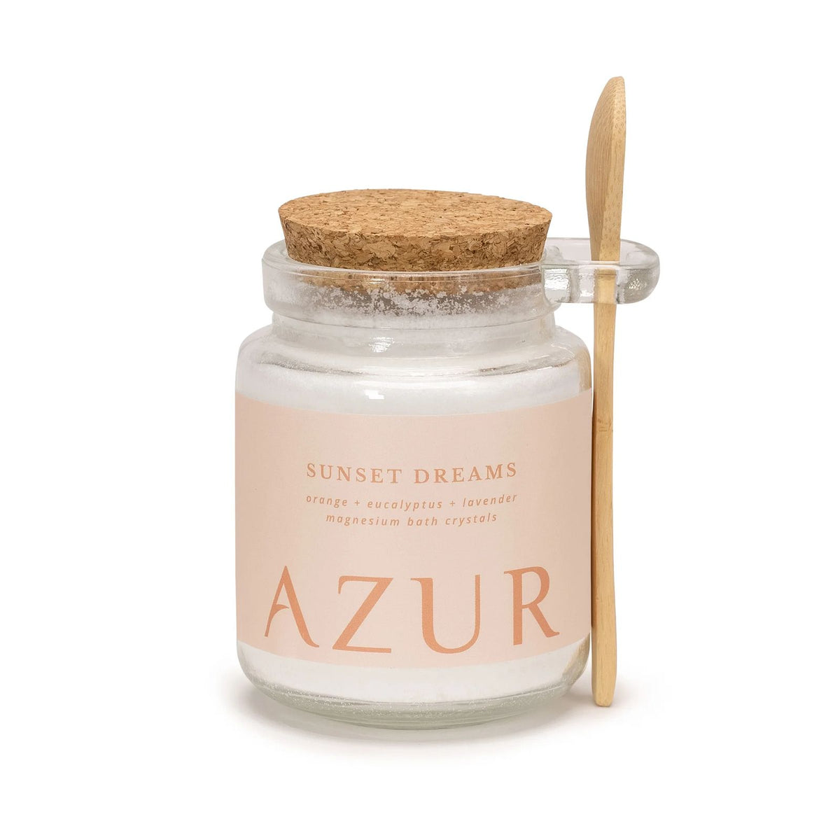 Azur Natural Bodycare - Magnesium badzout - Sunset Dreams
