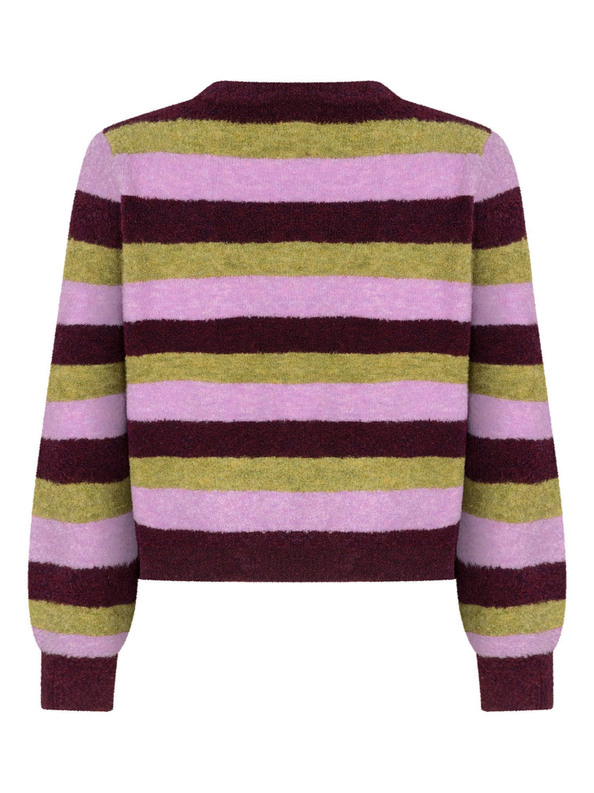 Ydence | Knitted sweater Aurora | Aubergine
