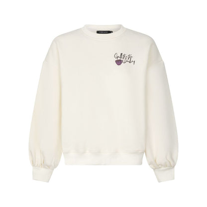 Ydence | Sweater Spill the tea | Ecru