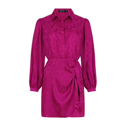 Ydence | Dress Fia | Fuchsia