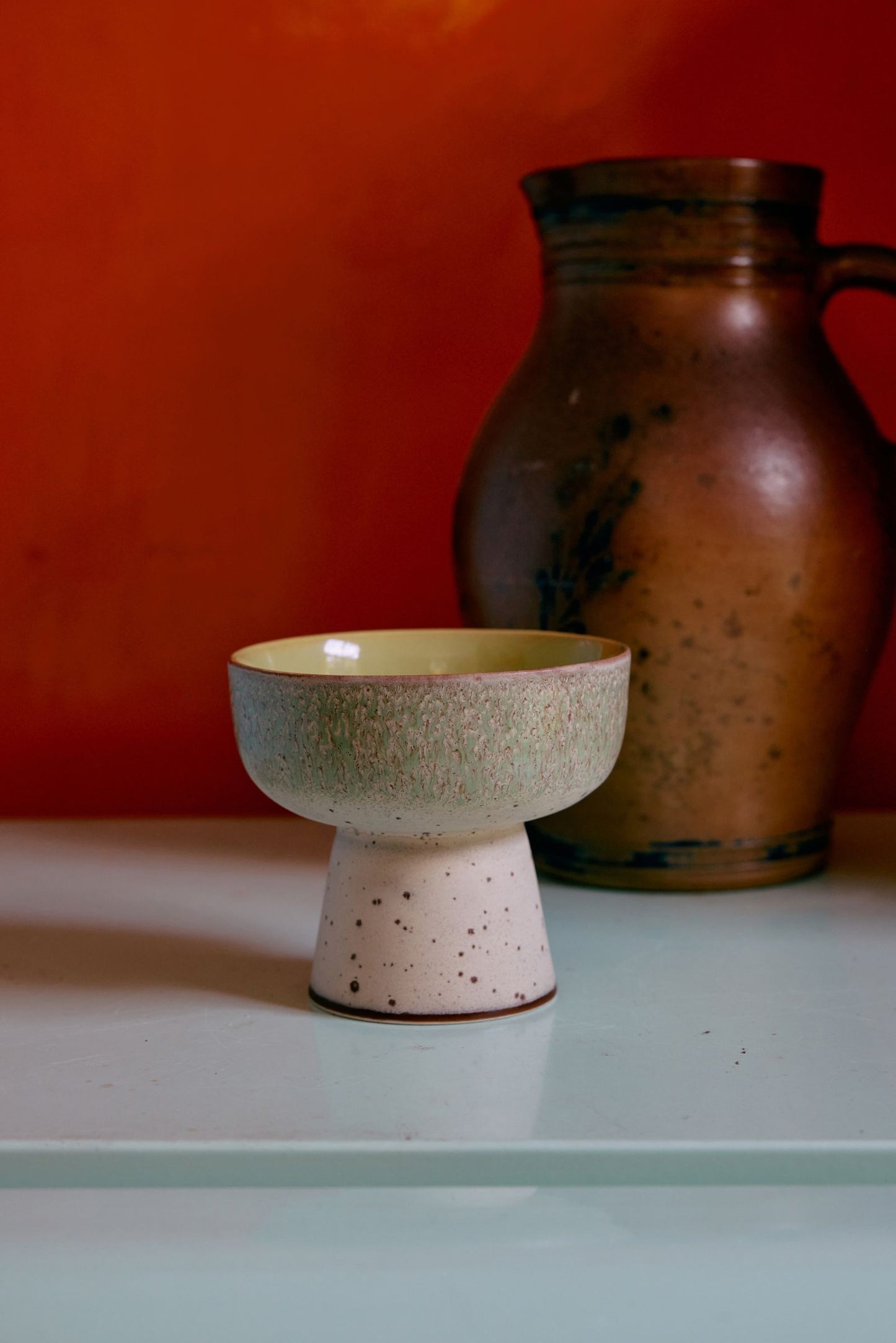 PRE ORDER - HKLIVING - 70s Tapas bowl on base - Slush