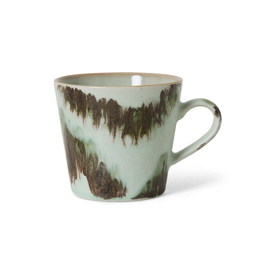 PRE ORDER - HKLIVING - 70s cappuccino mok - Tide