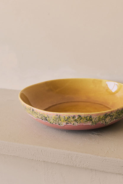 PRE-ORDER - 70s ceramics: Serving bowl - Macaron