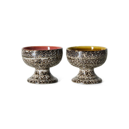 PRE-ORDER - 70s ceramics: medium coupes set van 2 - Brew Variation