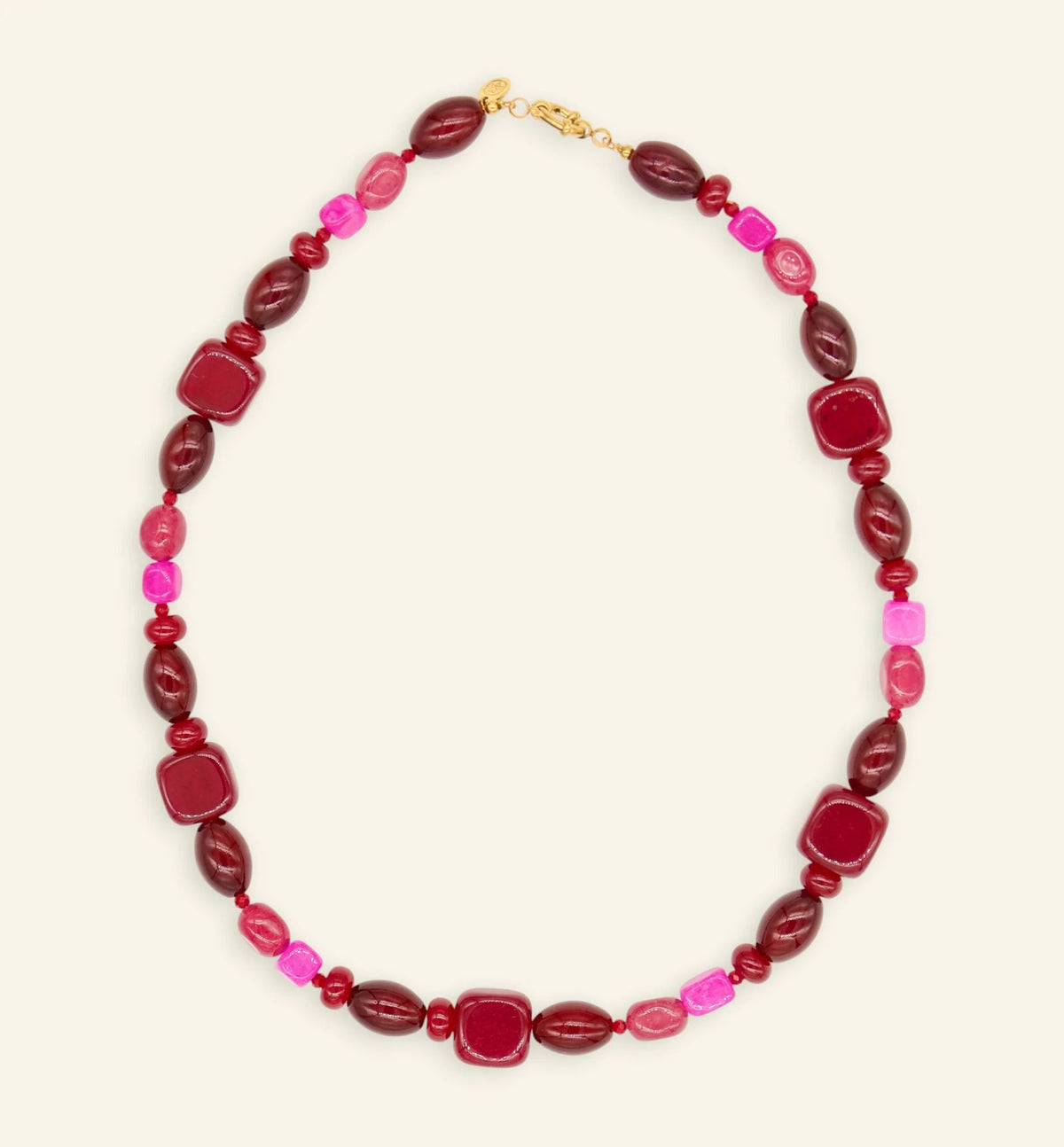 Mable Happiness - Ketting - Burgundy Bloom