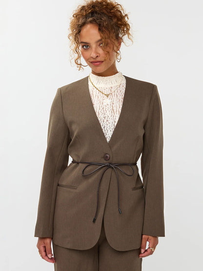 Ydence | Blazer Lexie | Mud
