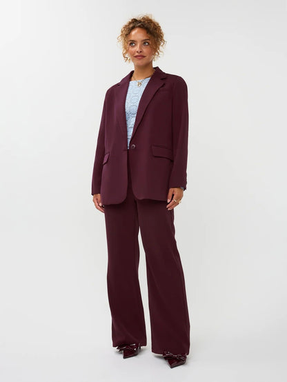 Ydence | Blazer Maisie | Burgundy