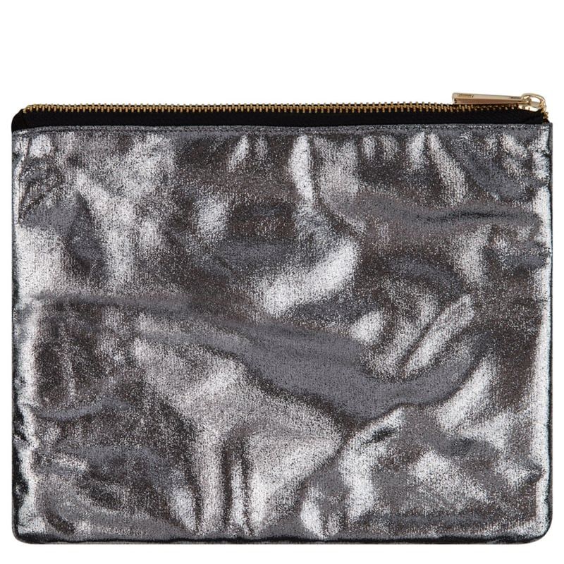 Portemonnee - Metallic Grey