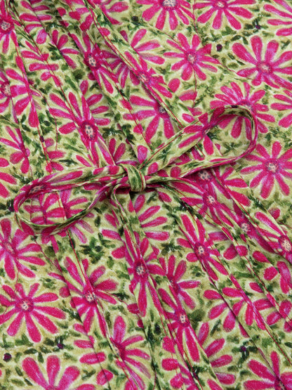 Ydence | Gilet Esmira | Pink flower