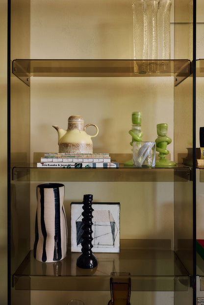 HKLIVING - Mono Vase - Sand/Black