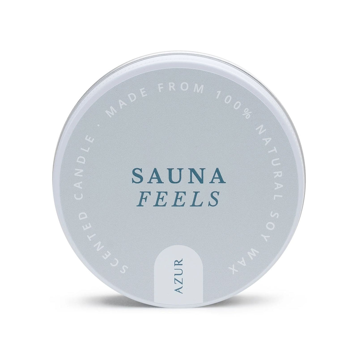 Azur Natural Bodycare - Geurkaars in blik - Sauna Feels