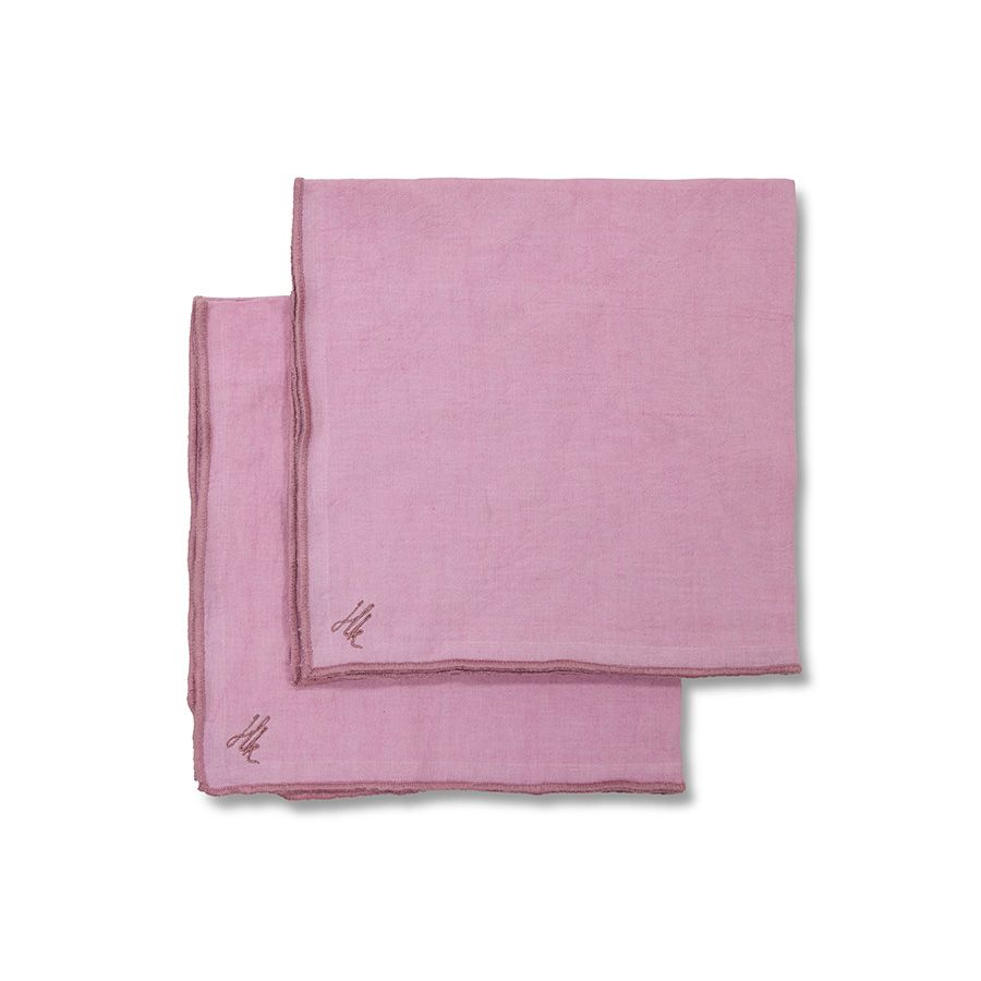 HKLIVING - Ease Servetten - Rosette (set van 2)