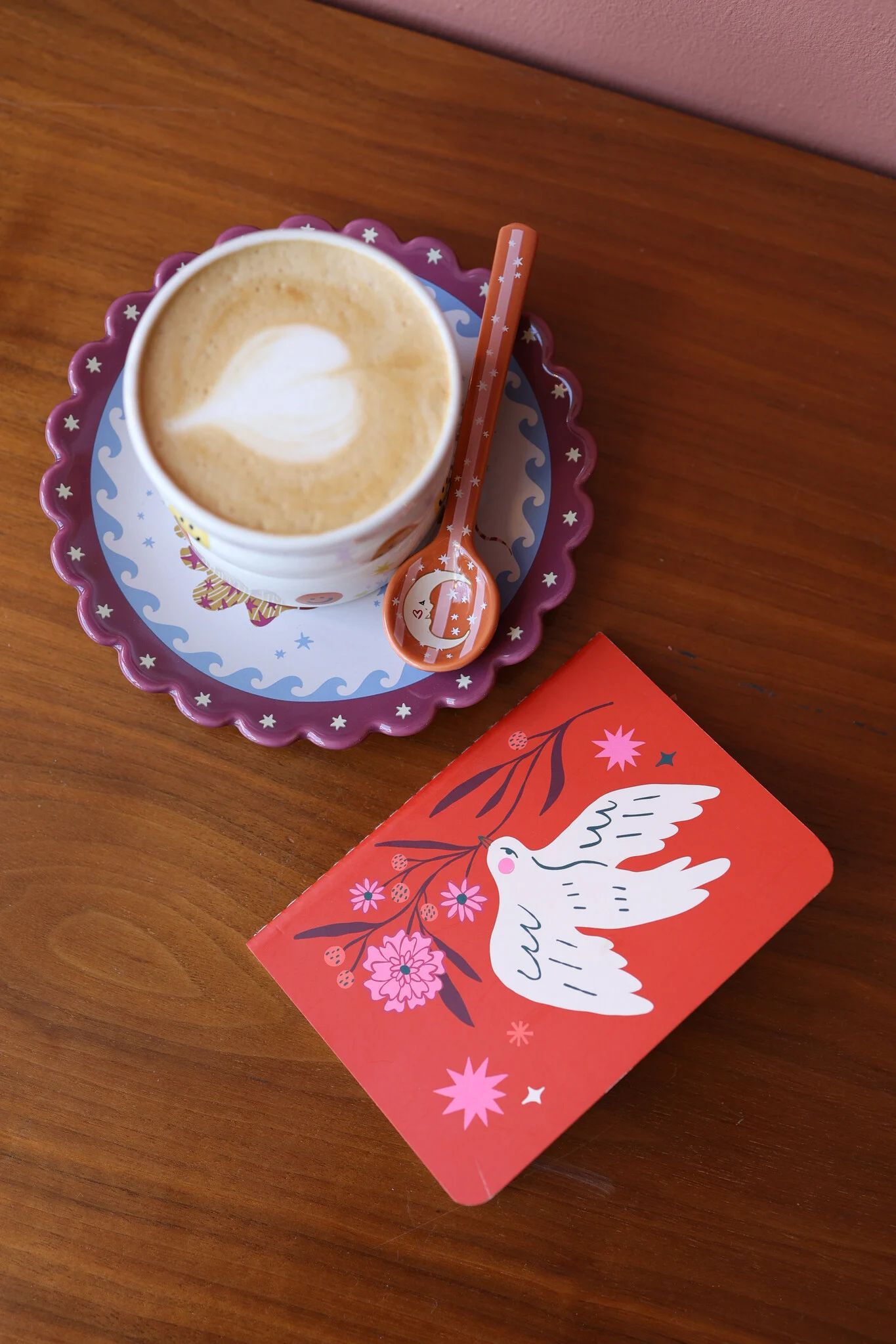 All the luck in the world - Mini soft cover notebook Birds