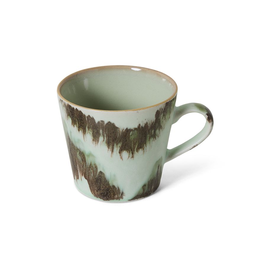 PRE ORDER - HKLIVING - 70s cappuccino mok - Tide