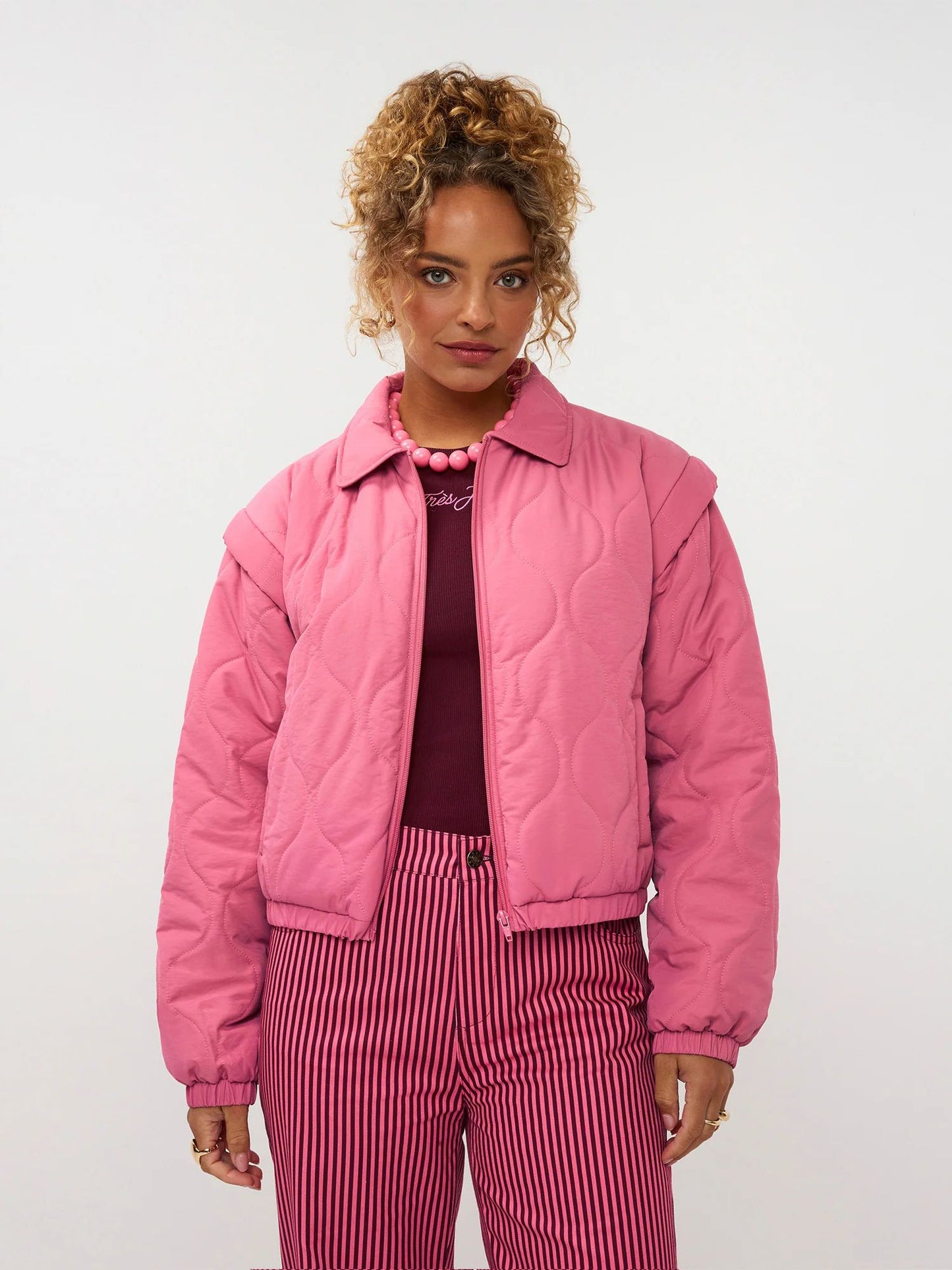 Ydence | Jacket Ramona | Dusty pink