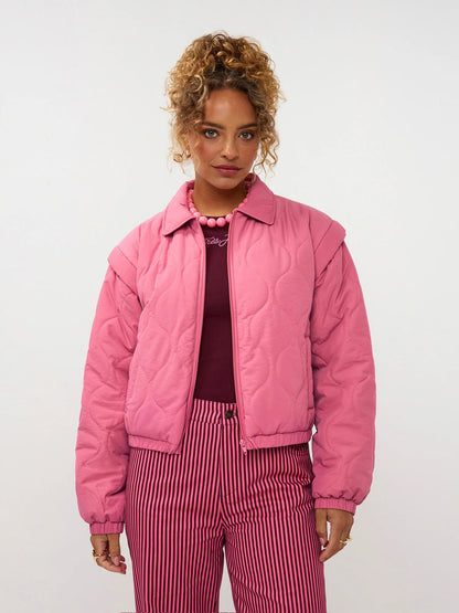 Ydence | Jacket Ramona | Dusty pink
