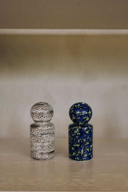 PRE-ORDER - HKLIVING - 70s ceramics: Pepper & zoutstel - Grain