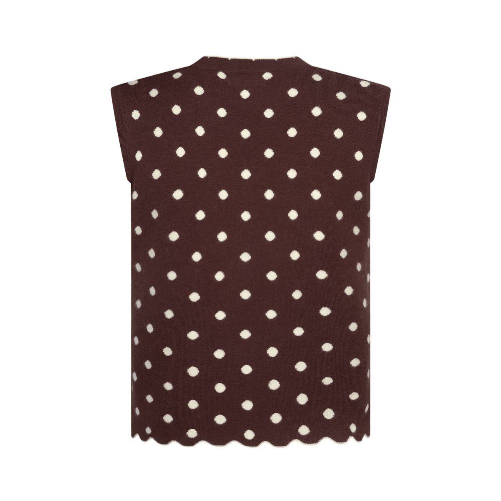 Ydence | Knitted Top Norah | Brown