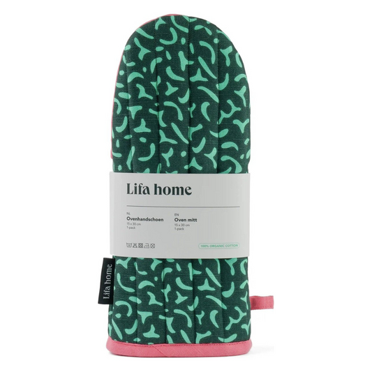 Lifa Home - Ovenwant - Vivid Groen/Roze