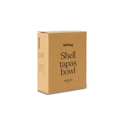 HKLIVING - Shell Tapas Bowl - Speckled
