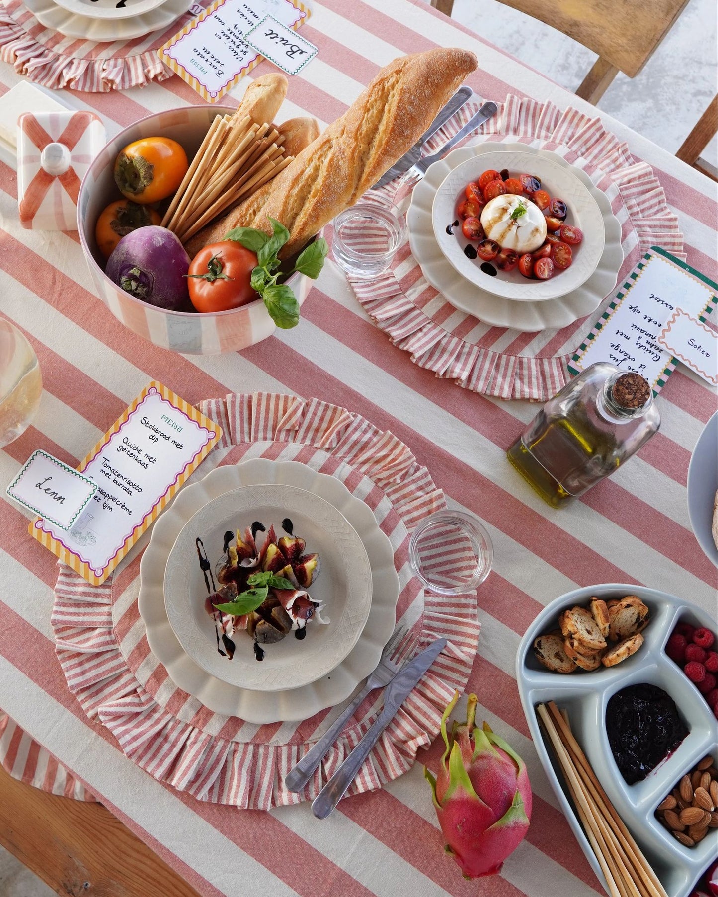 Nine Kitchenware - Placemat set van 2 - Blush Charlie