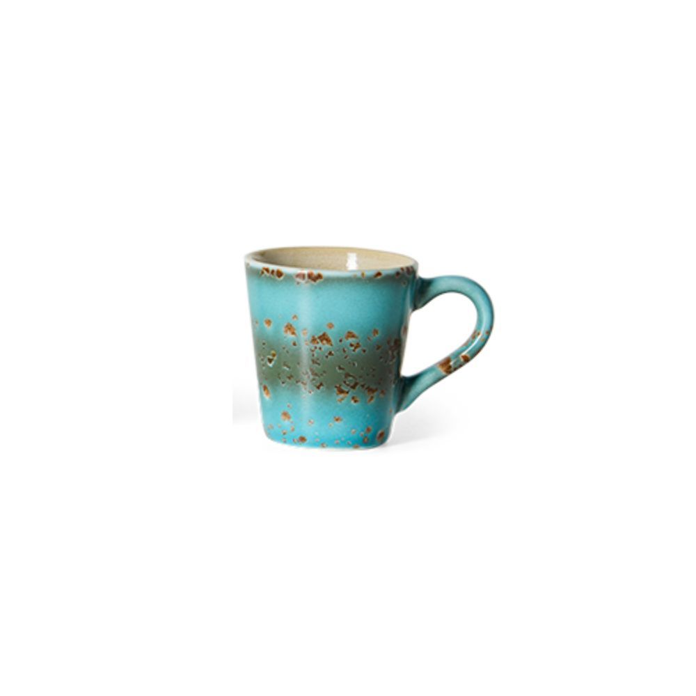 PRE-ORDER - HKLIVING - 70s ceramics: Espresso mug - Aqua