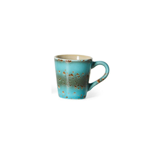 PRE-ORDER - HKLIVING - 70s ceramics: Espresso mug - Aqua