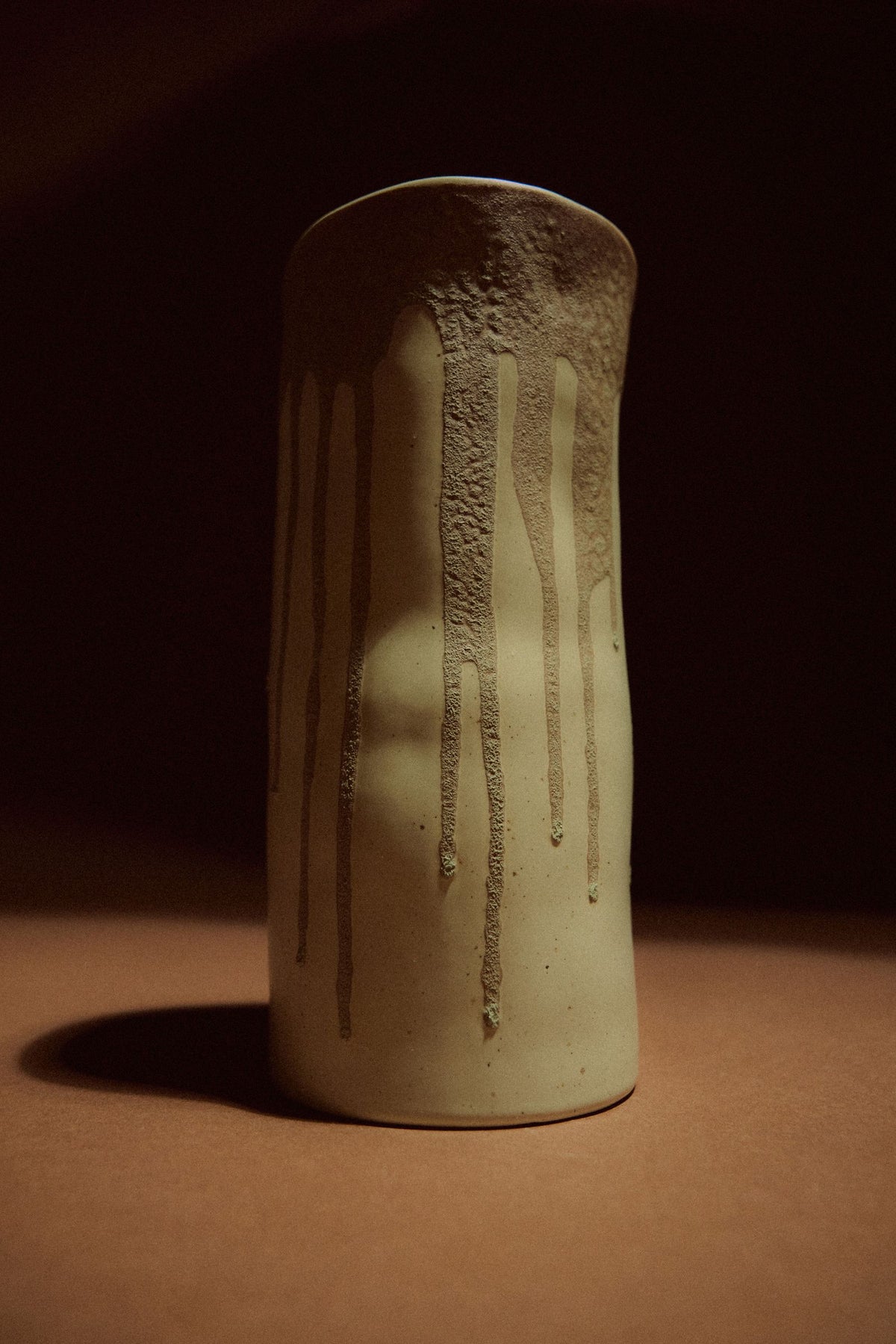HKLIVING - Long Vase - Melting Brown