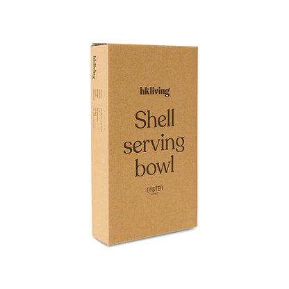 HKLIVING - Shell Serving Bowl - Oyster