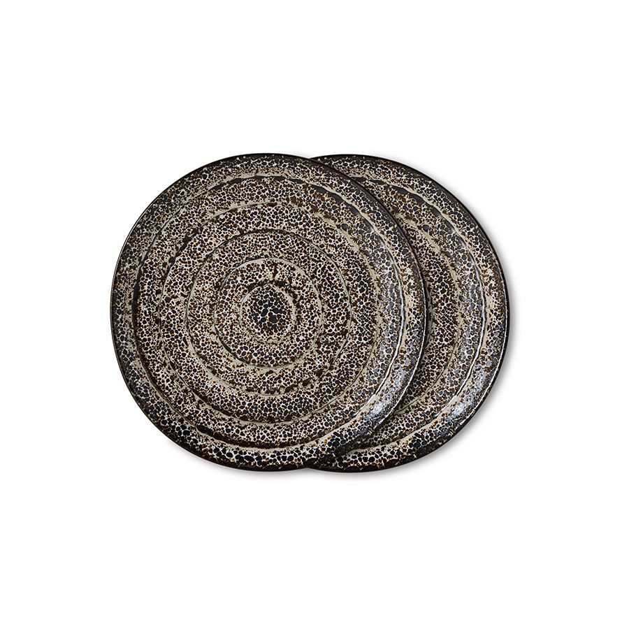 PRE-ORDER - 70s ceramics: Dessert plate - Brew