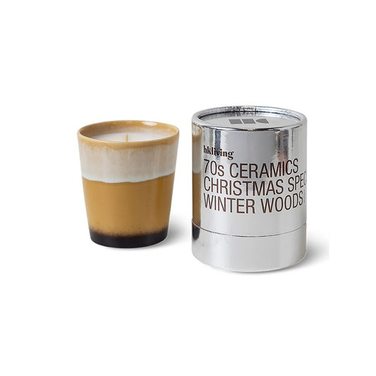 PRE ORDER - HKLIVING - 70s ceramics Christmas special - Winter Woods