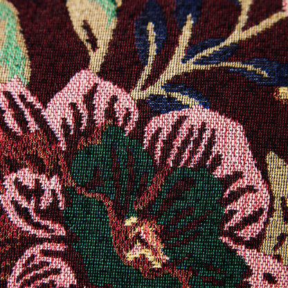 PRE-ORDER - HKLIVING - Woven sierkussen - Night Flower